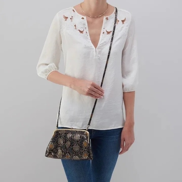 Lana Crossbody Printed Leather Halo Shimmer -NWT - Picture 7 of 7